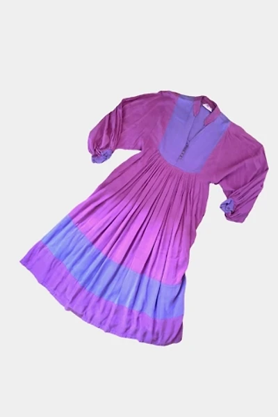 1970s Elderberry Billowy Samsara Peasant Dress Selected By Ritual Vintage