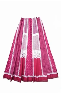 1960's Prairie Panel Skirt Selected by Garbage Soup