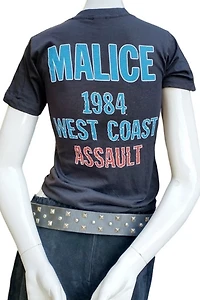 1980's Malice Tour Tee Selected by Garbage Soup
