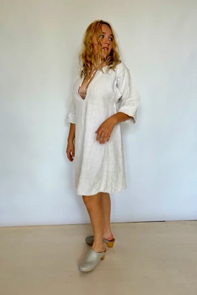 Vintage French Linen Dress Selected by Atlantic vintage