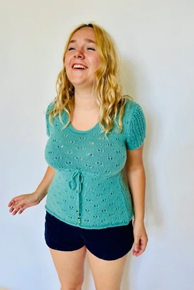 Hand Knit Vintage Sweater Selected by Atlantic Vintage