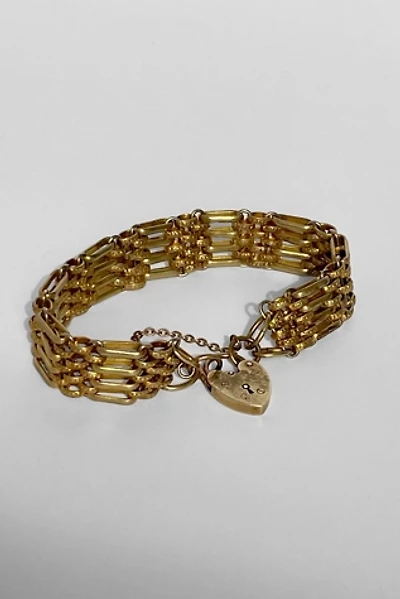 Antique Locking Heart  Bracelet Selected by MARMALADE