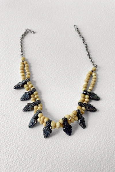 70s Vintage Boho Beaded Choker Selected by MARMALADE