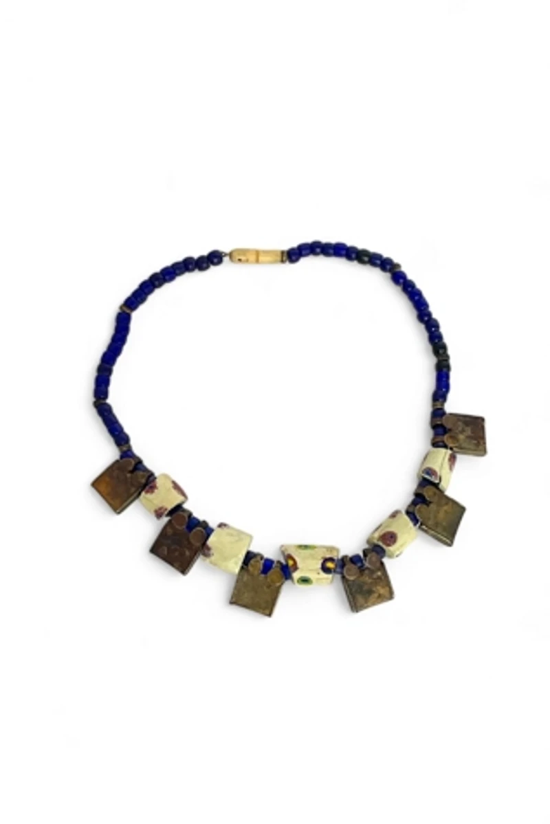 Antique Glass Trade Bead Necklace Selected by MARMALADE