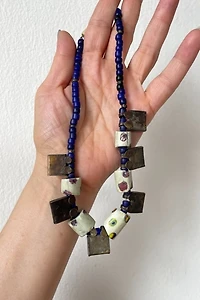 Antique Glass Trade Bead Necklace Selected by MARMALADE