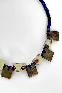 Antique Glass Trade Bead Necklace Selected by MARMALADE