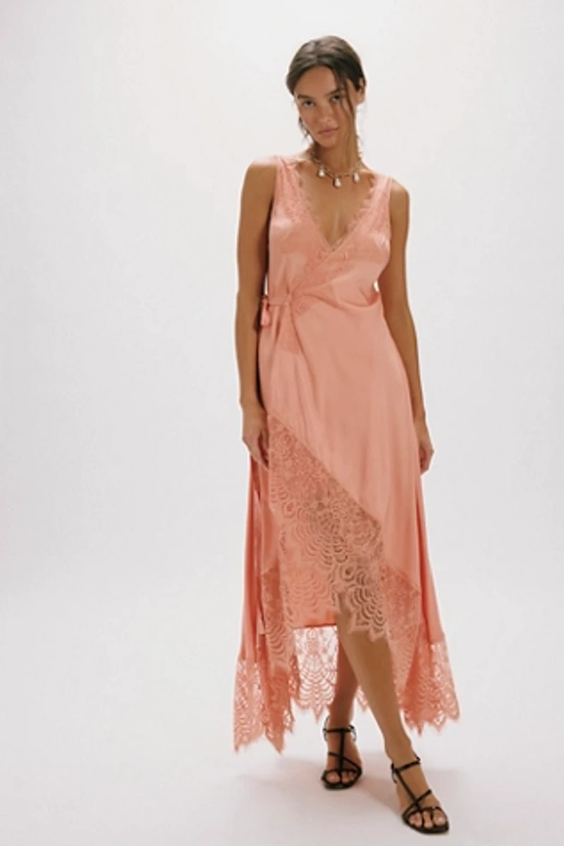 Nigel Preston Soho Wrap Midi Dress | The Summit