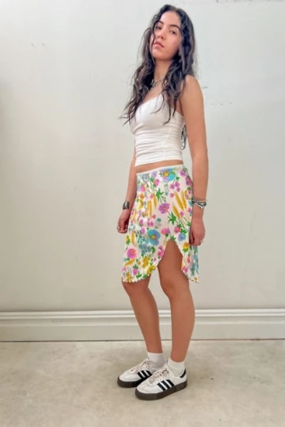 Vintage Flowers Slip Skirt Selected by Anna Corinna