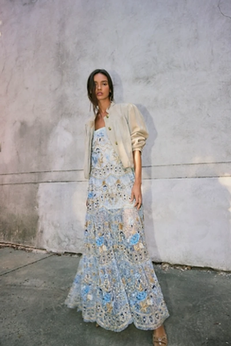 slim fit dress slacks Cora Pastel Floral Patchwork Maxi Dress – Thomas and Rye