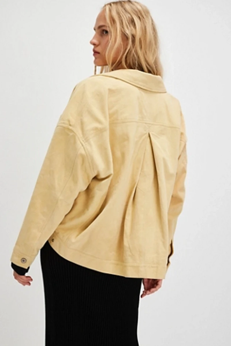 We The Free Opal Swing Suede Jacket
