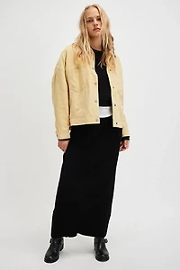 We The Free Opal Swing Suede Jacket