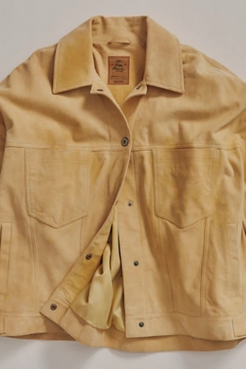 We The Free Opal Swing Suede Jacket