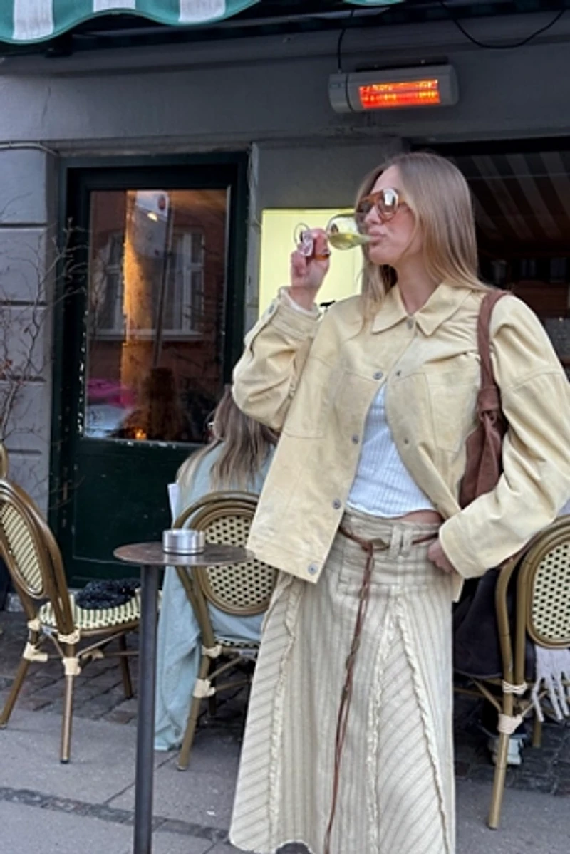 We The Free Opal Swing Suede Jacket