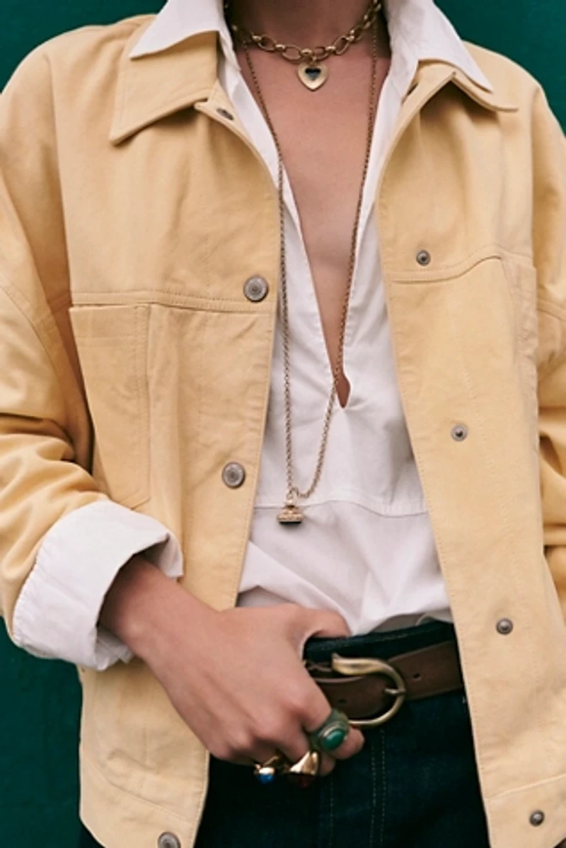 We The Free Opal Swing Suede Jacket