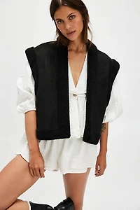 Marianna Vegan Suede Vest