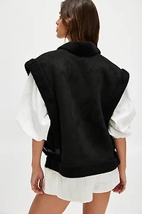 Marianna Vegan Suede Vest