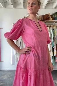 Banjanan Pink Dress Selected by The Curatorial Dept.