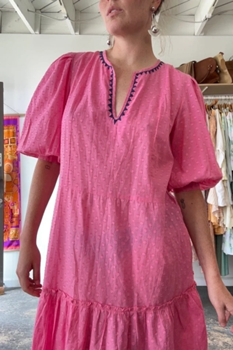 Banjanan Pink Dress Selected by The Curatorial Dept.