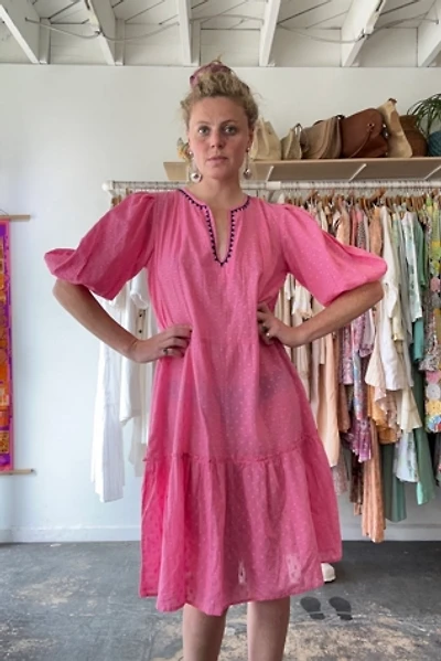 Banjanan Pink Dress Selected by The Curatorial Dept.