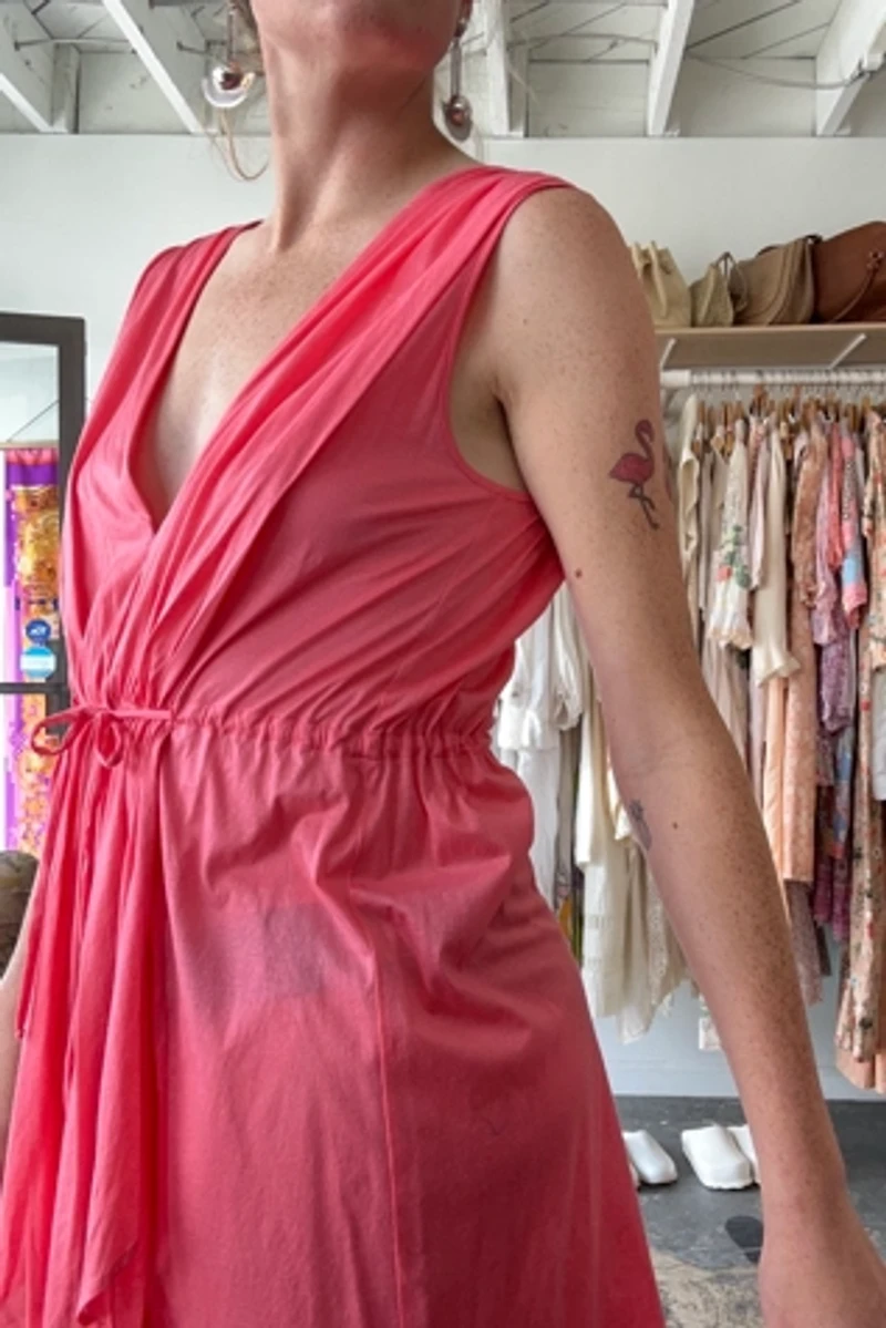 Eres Pink Beach Cover-Up Selected by The Curatorial Dept.