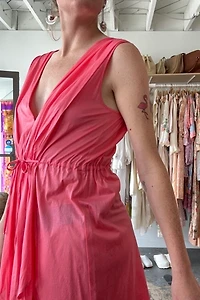 Eres Pink Beach Cover-Up Selected by The Curatorial Dept.