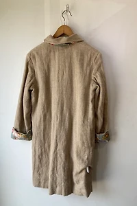 Pero Tan Burlap Reversible Coat Selected by The Curatorial Dept.