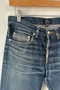 A.P.C. Dark Wash Jeans Selected by The Curatorial Dept.