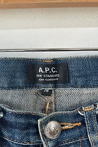 A.P.C. Dark Wash Jeans Selected by The Curatorial Dept.