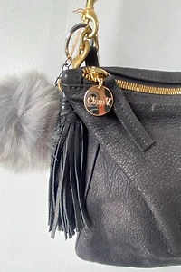 Clare V. Black Leather Crossbody Selected by The Curatorial Dept.