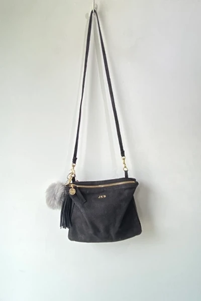 Clare V. Black Leather Crossbody Selected by The Curatorial Dept.