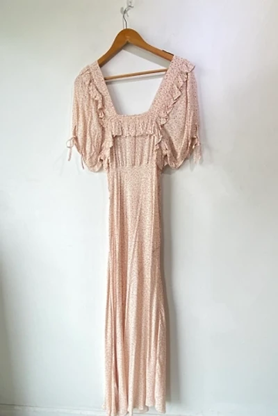 Doen Cream Floral Maxi Dress Selected by The Curatorial Dept.