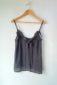 Comme des Garcons 2008 Black Sequin Cami Selected by The Curatorial Dept.