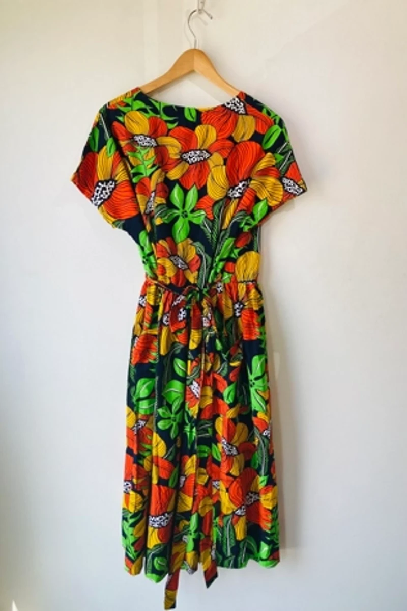 Yevu Floral Maxi Dress Selected by The Curatorial Dept.