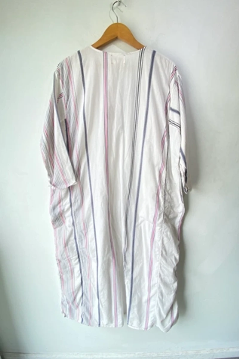 Pietsie Pink & Blue Stripe Dress Selected by The Curatorial Dept.