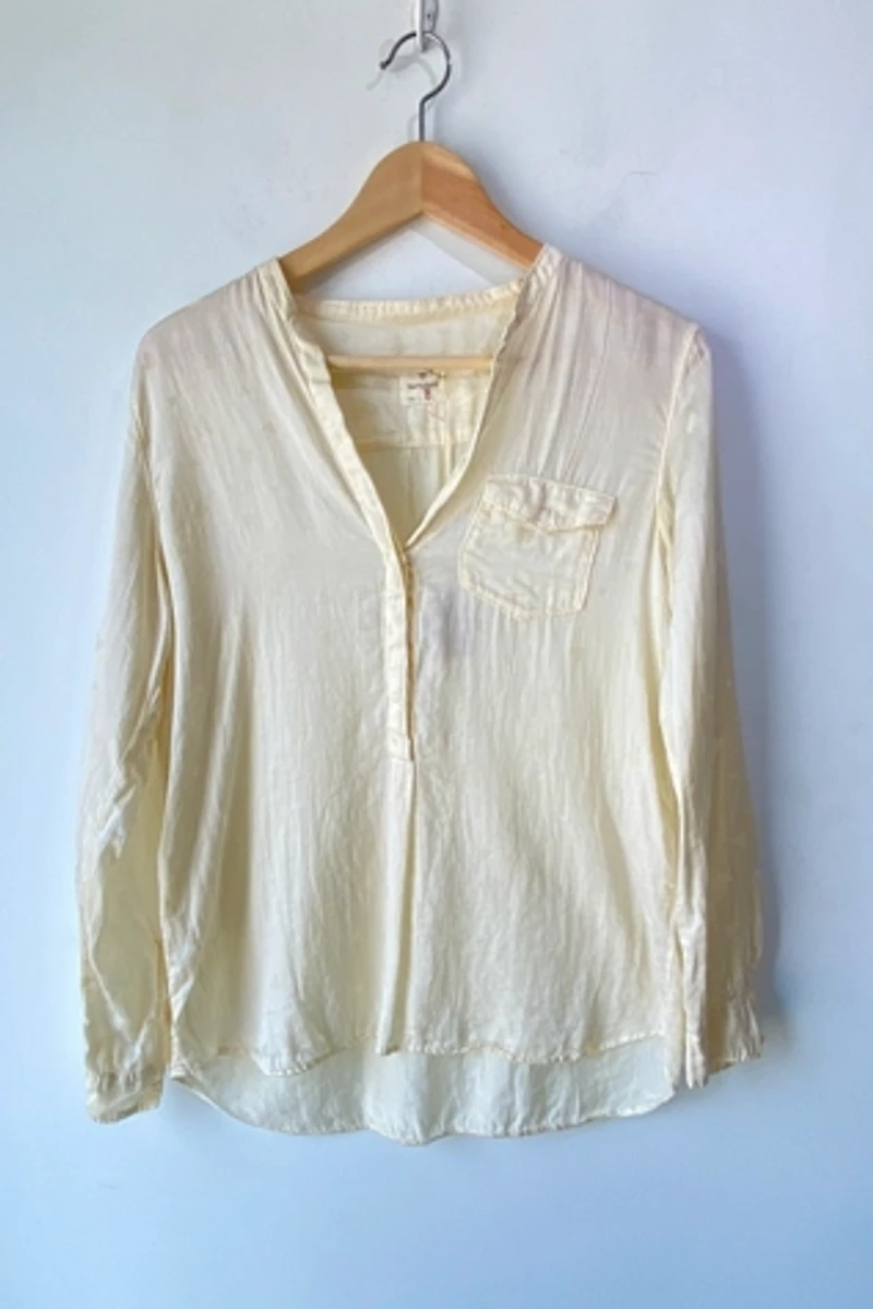 Hartford Heart Print Top Selected by The Curatorial Dept.