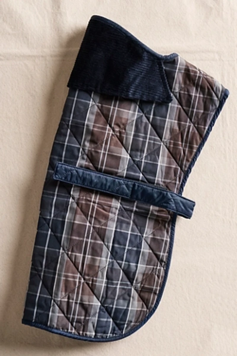 Barbour Tartan Dog Coat
