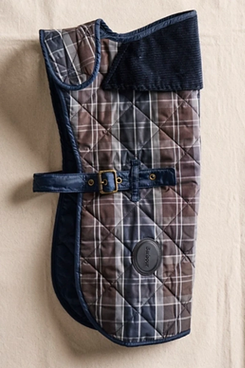 Barbour Tartan Dog Coat