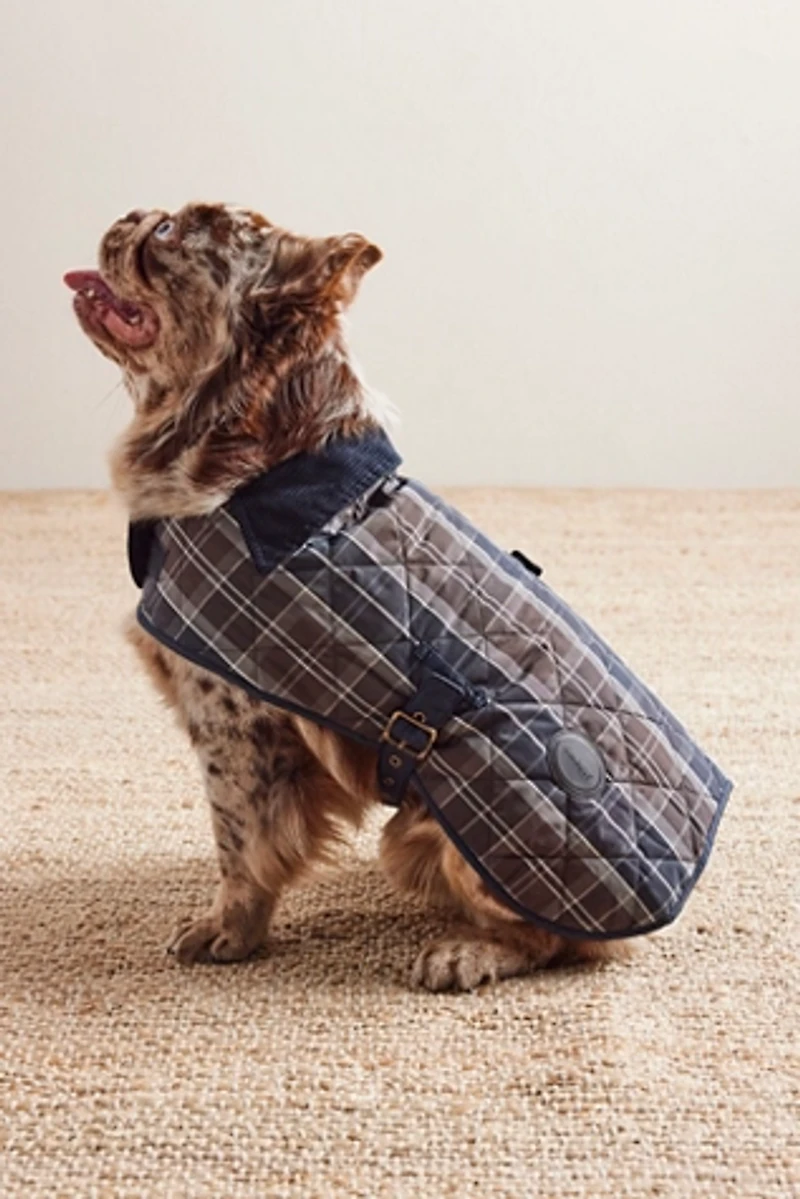 Barbour Tartan Dog Coat