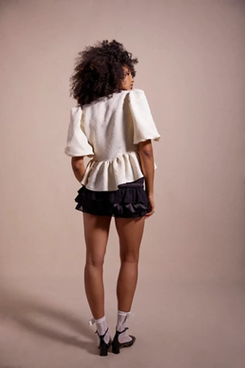 Camille Ruffle Shorts