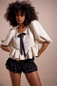 Camille Ruffle Shorts