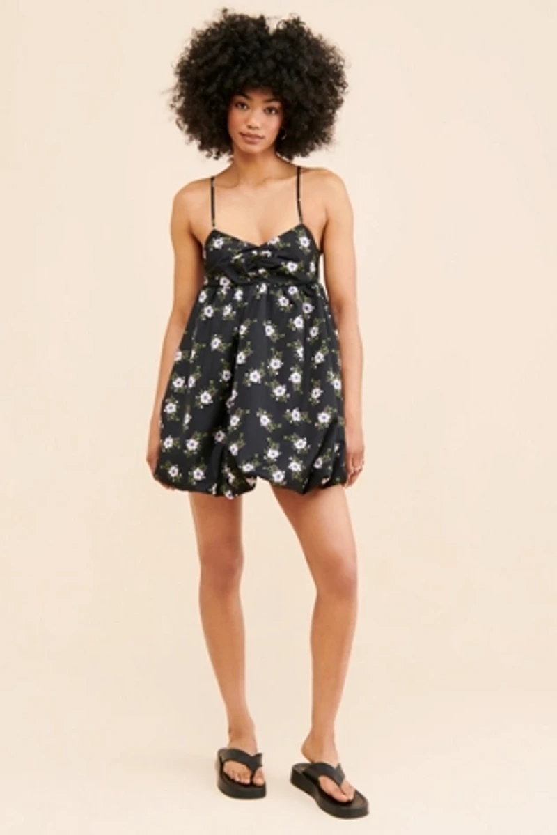 A Bubble Mini Dress