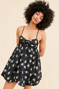 A Bubble Mini Dress