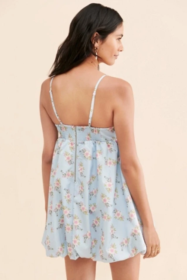 free people in a bubble mini dress In A Bubble Mini Dress
