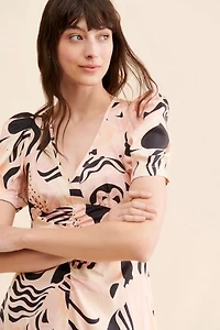 Untitled Motion Anotia Printed Dress