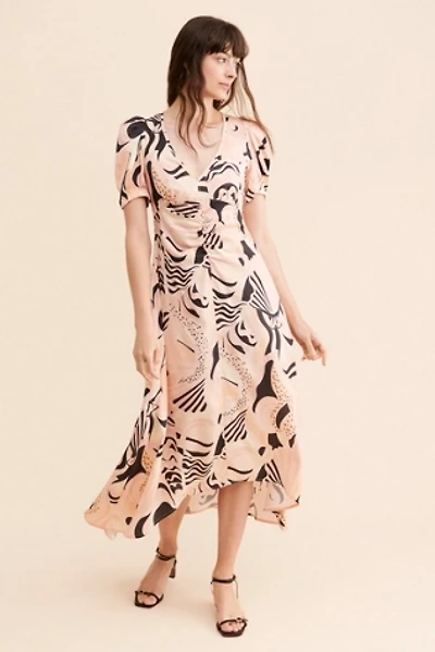 Untitled Motion Anotia Printed Dress