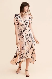 Untitled Motion Anotia Printed Dress