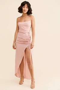 Rumer Lou Linen Maxi Dress