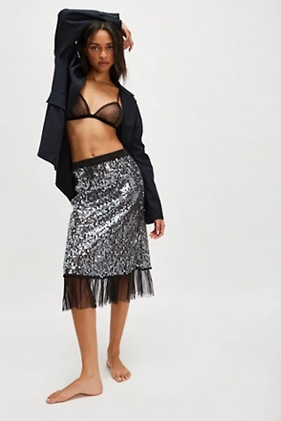 For Love & Lemons Christelle Midi Skirt