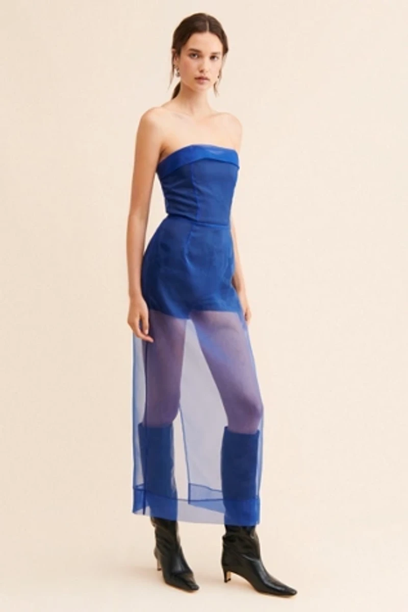 Audette Mariah Mesh Dress