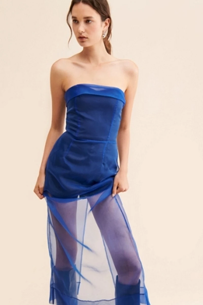 Audette Mariah Mesh Dress